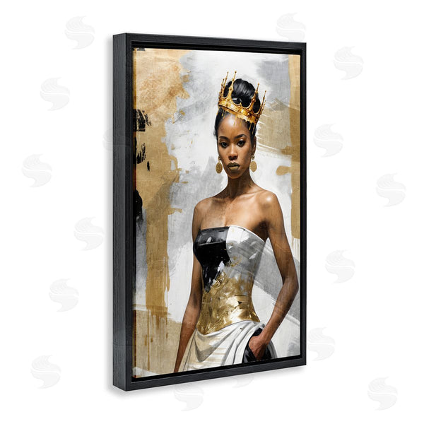 Stupell Industries Kim Allen | Glam Abstraction Woman Wall Art