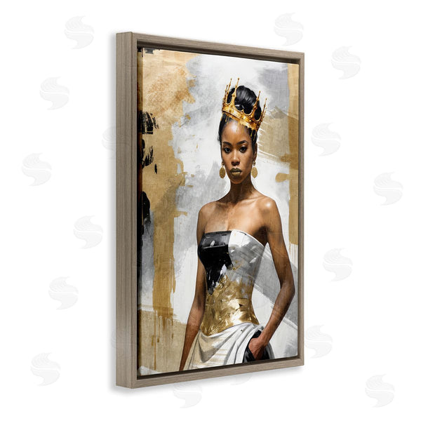 Stupell Industries Kim Allen | Glam Abstraction Woman Wall Art