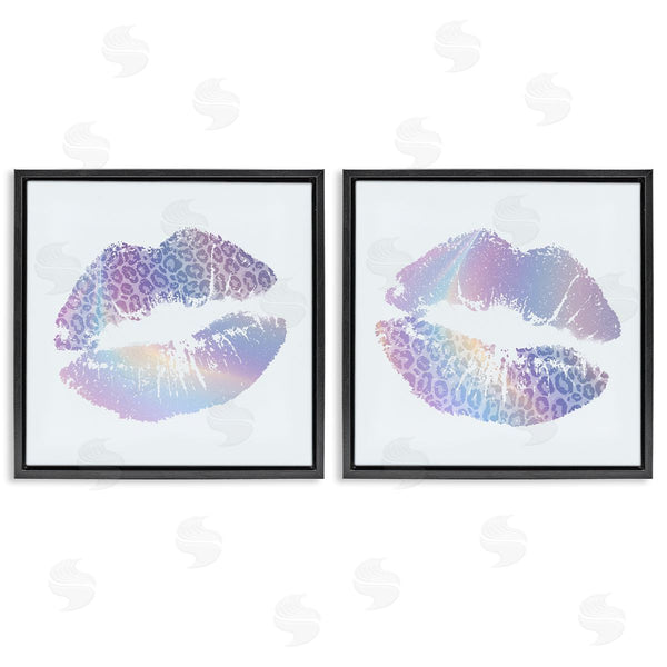 Stupell Industries Kim Allen | Glam Leopard Pattern Lipstick