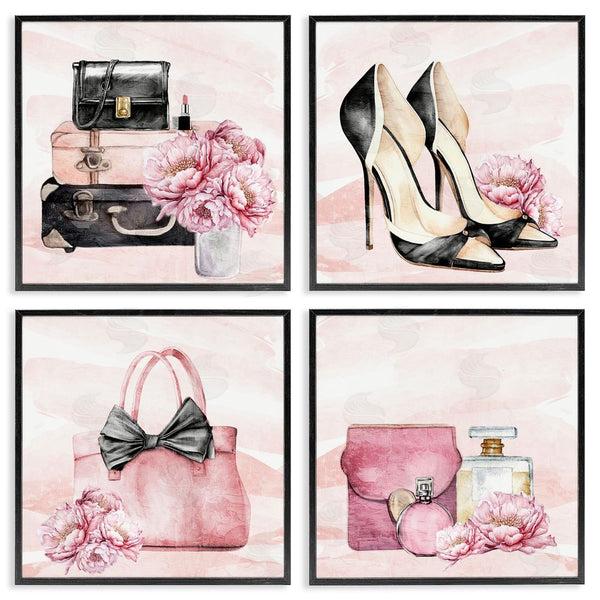 Stupell Industries Kim Allen | Glam Time Fashion Items Wall Art