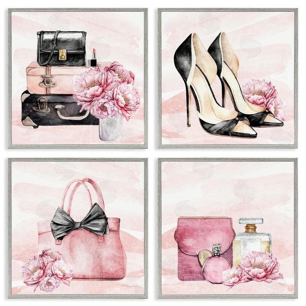 Stupell Industries Kim Allen | Glam Time Fashion Items Wall Art