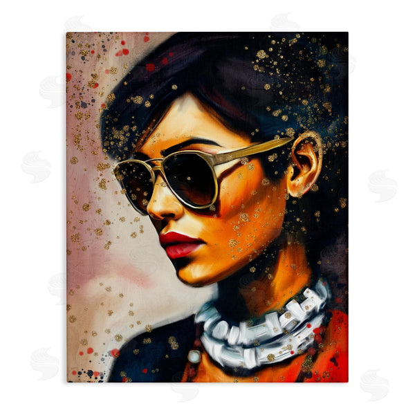 stupell industries Kim Allen | Glass View Female Portrait