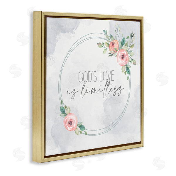 Stupell Industries Kim Allen | God's Love Is Limitless Faith Based