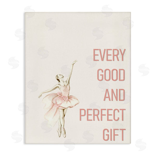 stupell industries Kim Allen | Good & Perfect Gift Ballerina Wall Art