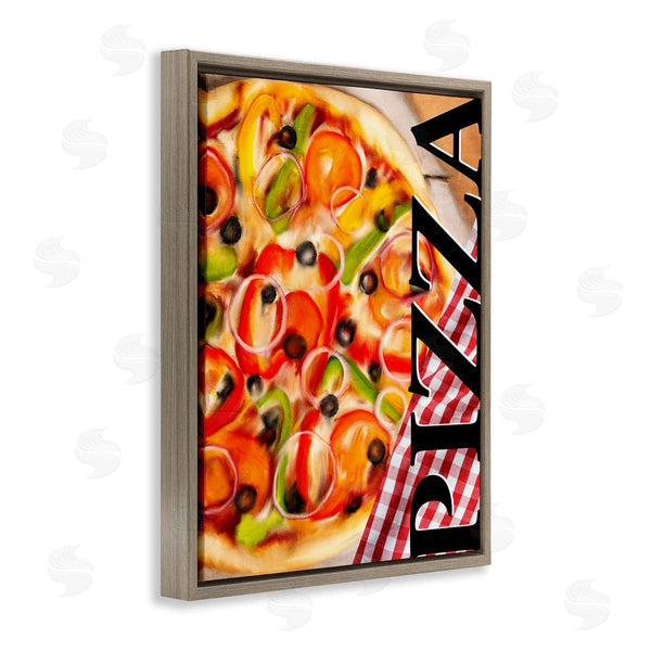 Stupell Industries Kim Allen | Gourmet Traditional Pizza