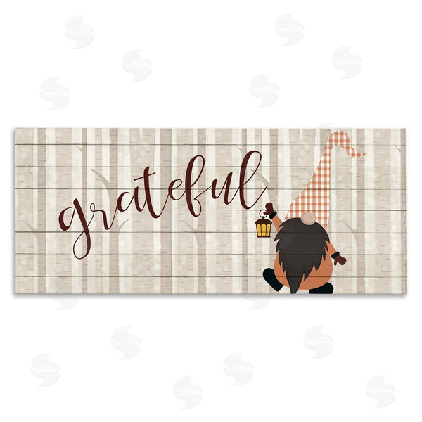 stupell industries Kim Allen | Grateful Phrase Forest Gnome Mythical Harvest Elf