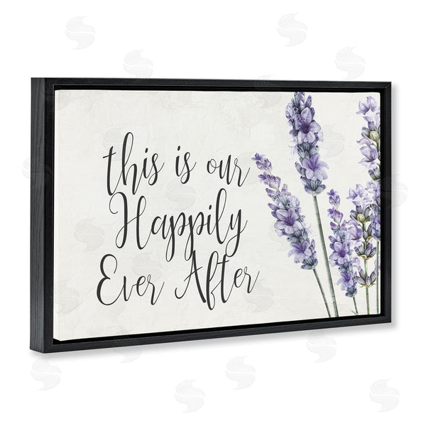 Stupell Industries Kim Allen | Happily Ever After Lavender
