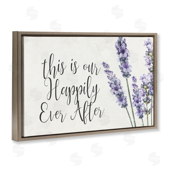 Stupell Industries Kim Allen | Happily Ever After Lavender