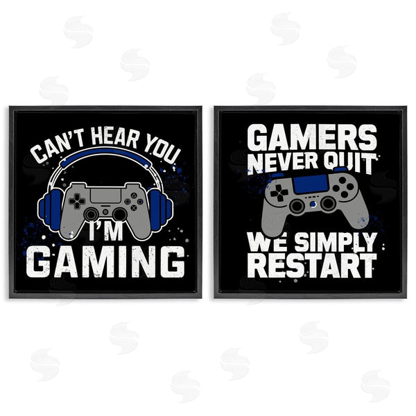 Stupell Industries Kim Allen | Hardcore Gamer Expressions