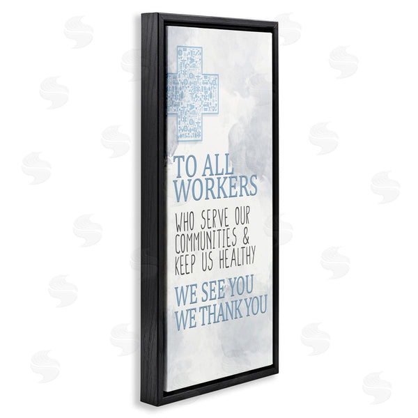 Stupell Industries Kim Allen | Health Care Worker Gratitude Wall Art