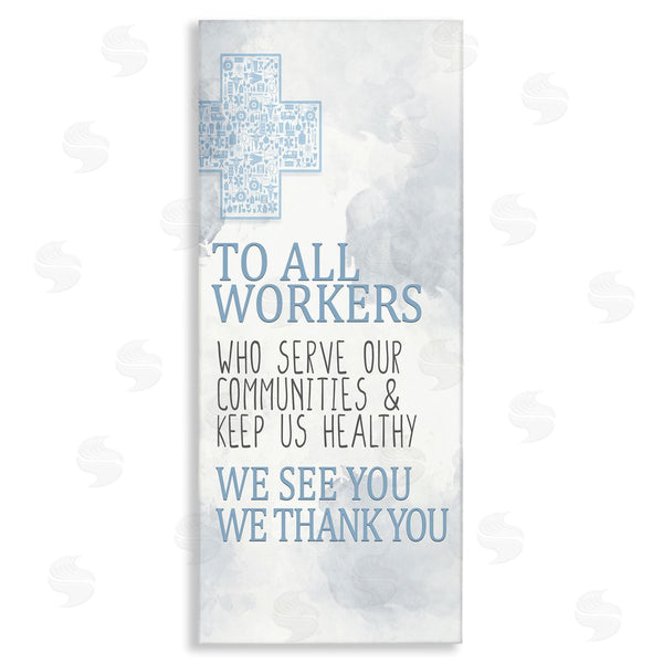stupell industries Kim Allen | Health Care Worker Gratitude Wall Art