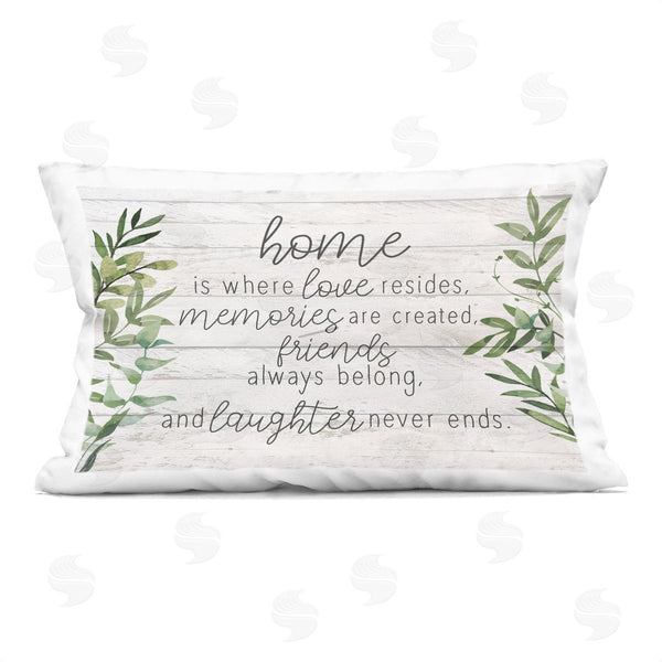 stupell industries Kim Allen | Heartfelt Welcoming Saying Printed Throw Pillow