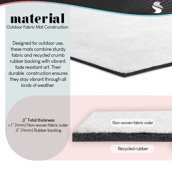 Stupell Industries Kim Allen | Hello Fall Greeting Non-Woven Door Mat