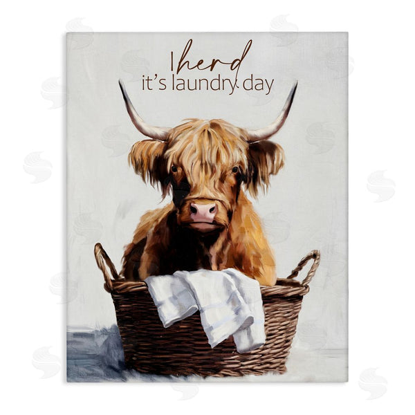 stupell industries Kim Allen | Herd It's Laundry Day Wall Art