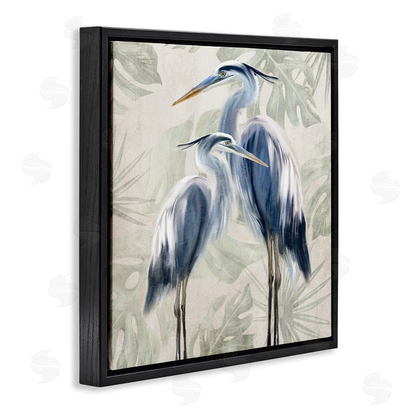 Stupell Industries Kim Allen | Heron Birds Leaf Pattern