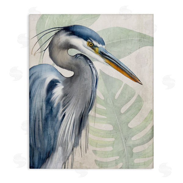 stupell industries Kim Allen | Heron Palms Bird Portrait