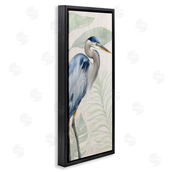 Stupell Industries Kim Allen | Heron Portrait Over Palms