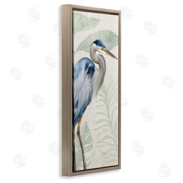 Stupell Industries Kim Allen | Heron Portrait Over Palms