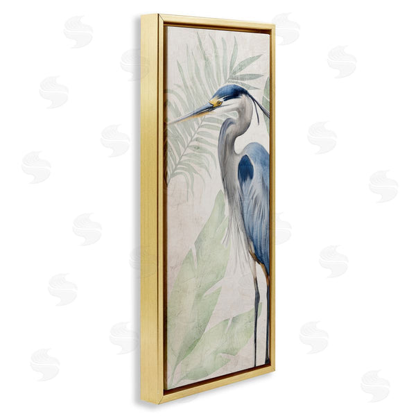 Stupell Industries Kim Allen | Heron Portrait Over Plants