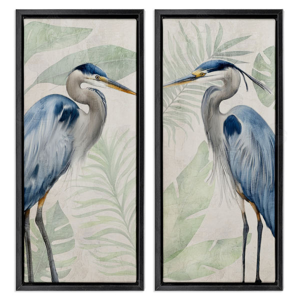 Stupell Industries Kim Allen | Heron Portraits Palm Plants
