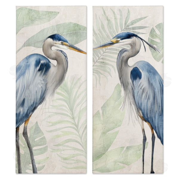 stupell industries Kim Allen | Heron Portraits Palm Plants
