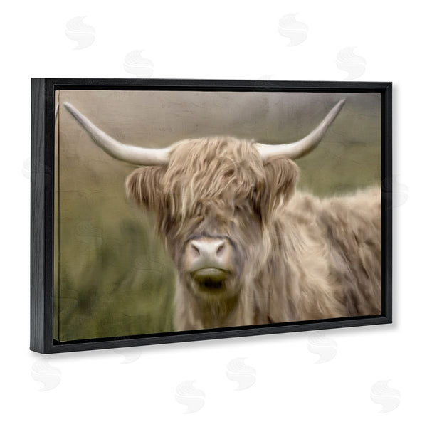 Stupell Industries Kim Allen | Highland Dreams Cattle Portrait