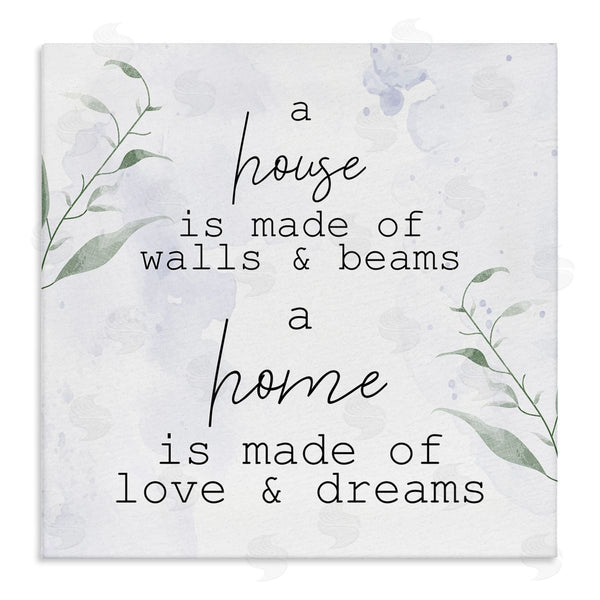 stupell industries Kim Allen | Home is Love & Dreams Phrase Wall Art