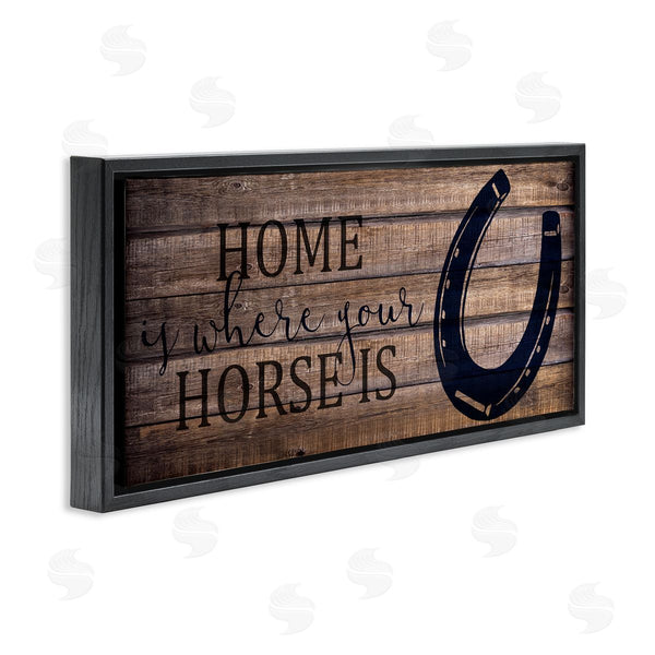 Stupell Industries Kim Allen | Home Where Your Horse Is Wall Art