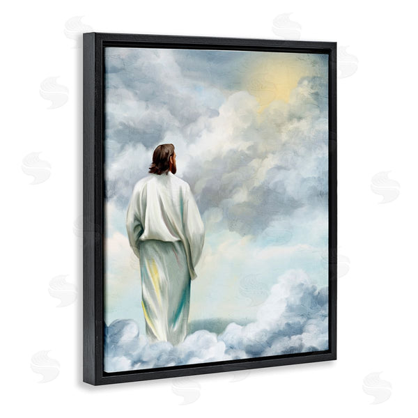 Stupell Industries Kim Allen | In The Clouds Religious Figure