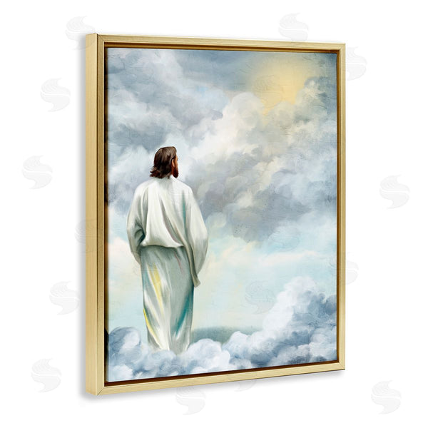 Stupell Industries Kim Allen | In The Clouds Religious Figure
