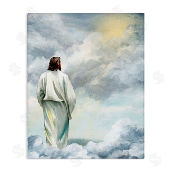 stupell industries Kim Allen | In The Clouds Religious Figure