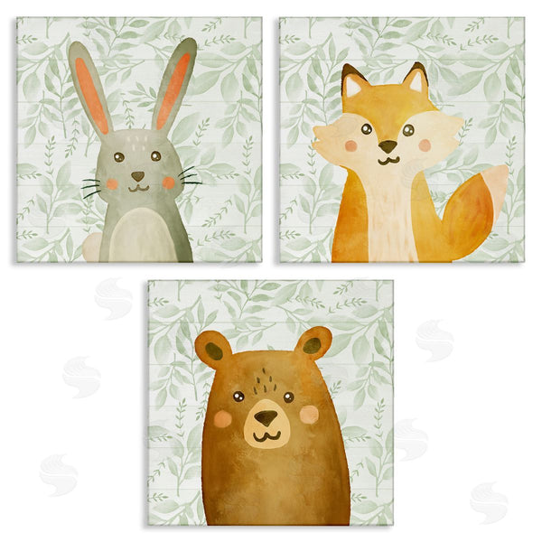 stupell industries Kim Allen | Joyful Woodland Animals