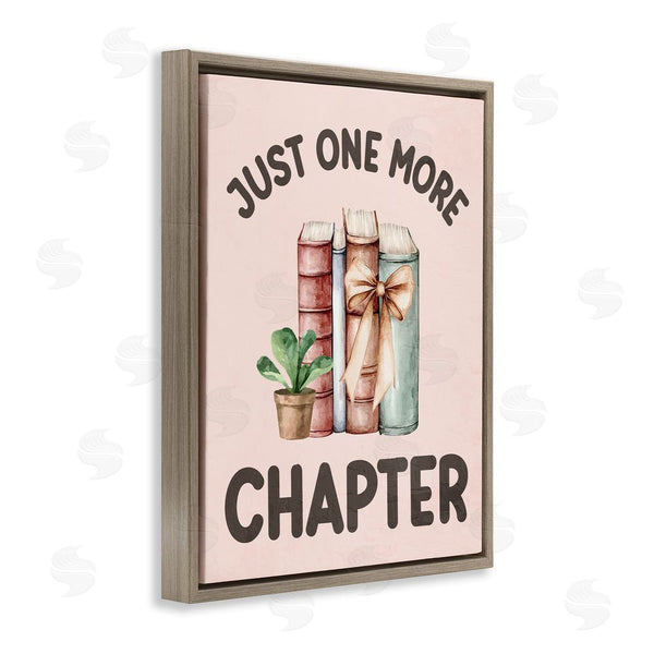 Stupell Industries Kim Allen | Just One More Chapter Wall Art