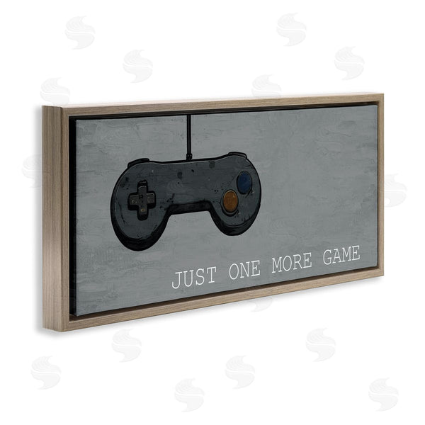 Stupell Industries Kim Allen | Just One More Rustic Gaming Wall Art