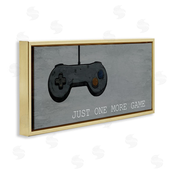 Stupell Industries Kim Allen | Just One More Rustic Gaming Wall Art