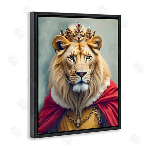 Stupell Industries Kim Allen | King Lion Regal Portrait