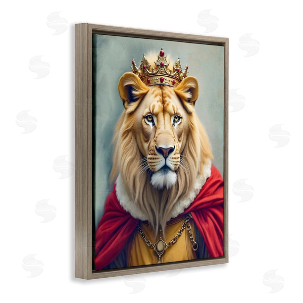 Stupell Industries Kim Allen | King Lion Regal Portrait