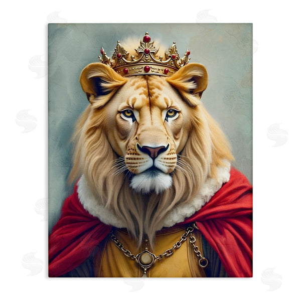 stupell industries Kim Allen | King Lion Regal Portrait