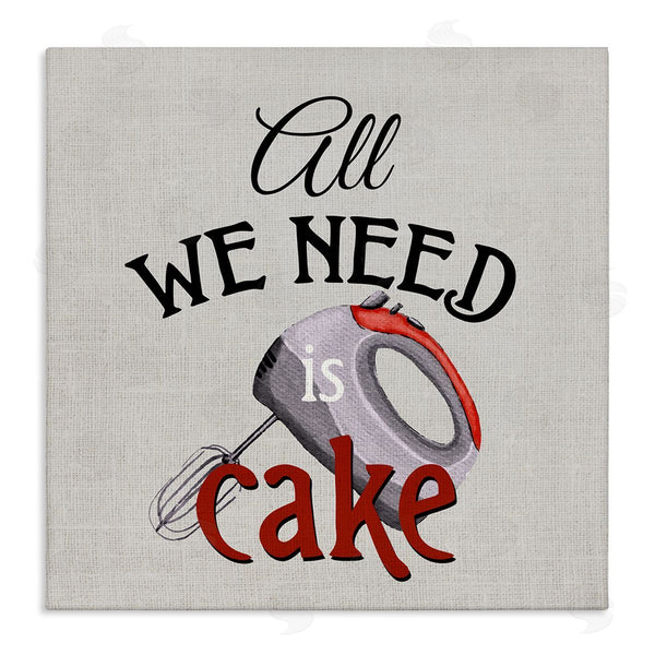 stupell industries Kim Allen | Kitchen Cake Phrase Wall Art