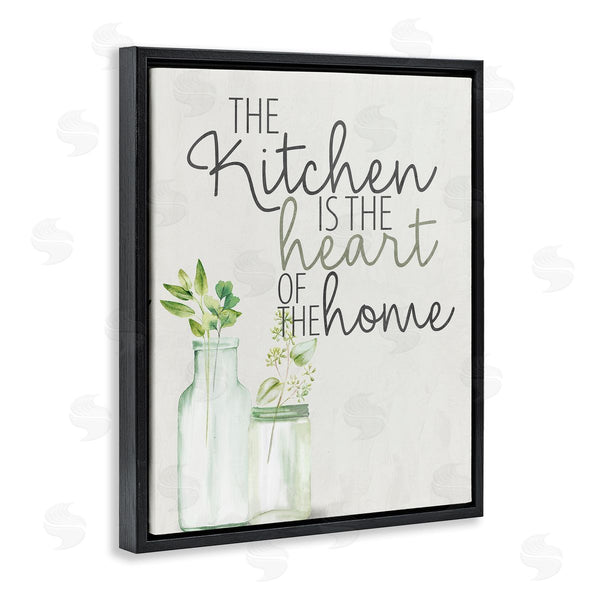 Stupell Industries Kim Allen | Kitchen Heart Phrase Wall Art