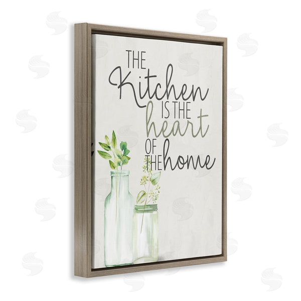 Stupell Industries Kim Allen | Kitchen Heart Phrase Wall Art