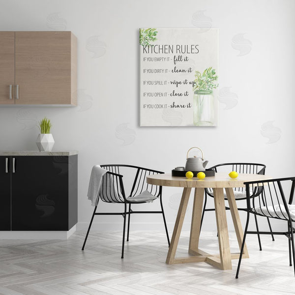 Stupell Industries Kim Allen | Kitchen Rules Share It Wall Art