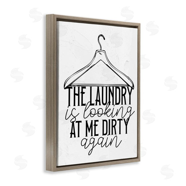 Stupell Industries Kim Allen | Laundry Is Looking At Me Dirty Wall Art