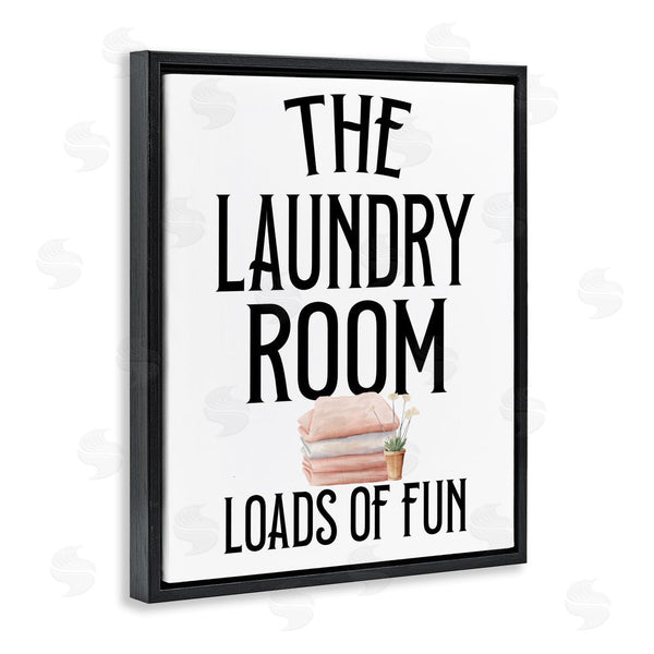Stupell Industries Kim Allen | Laundry Room Fun Minimal Wall Art