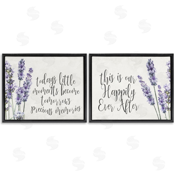 Stupell Industries Kim Allen | Lavender Moments Sentiments