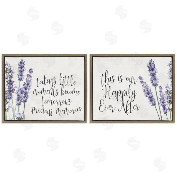 Stupell Industries Kim Allen | Lavender Moments Sentiments