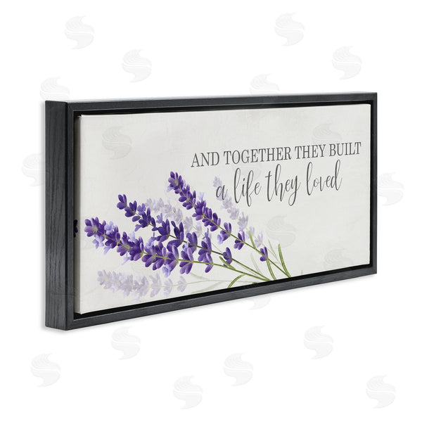 Stupell Industries Kim Allen | Life They Loved Lavender