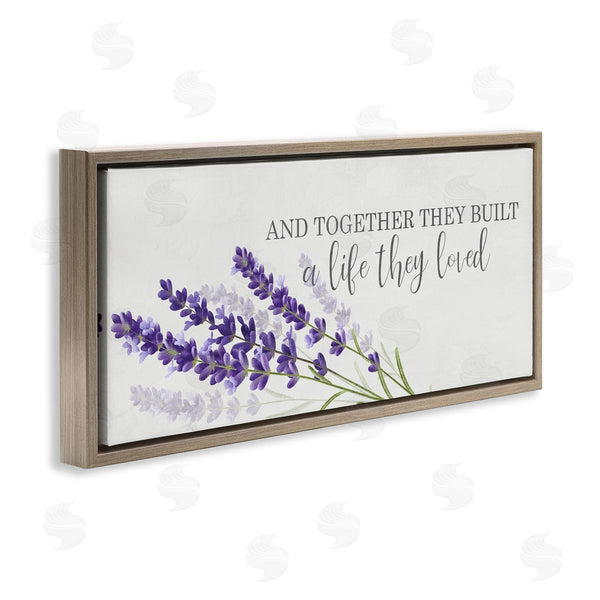 Stupell Industries Kim Allen | Life They Loved Lavender