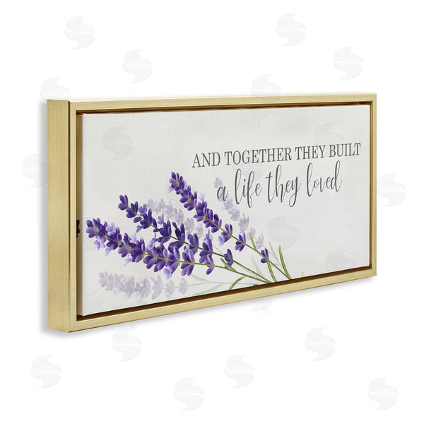Stupell Industries Kim Allen | Life They Loved Lavender
