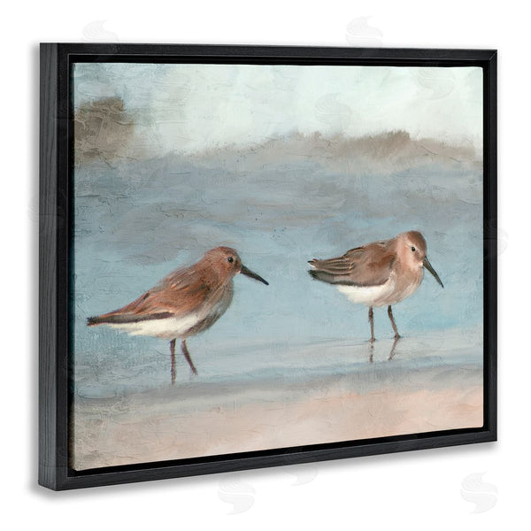 Stupell Industries Kim Allen | Little Two Sandpiper Pair